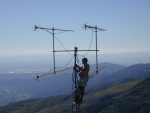 IK2OFO - 70 cm. antenna installation